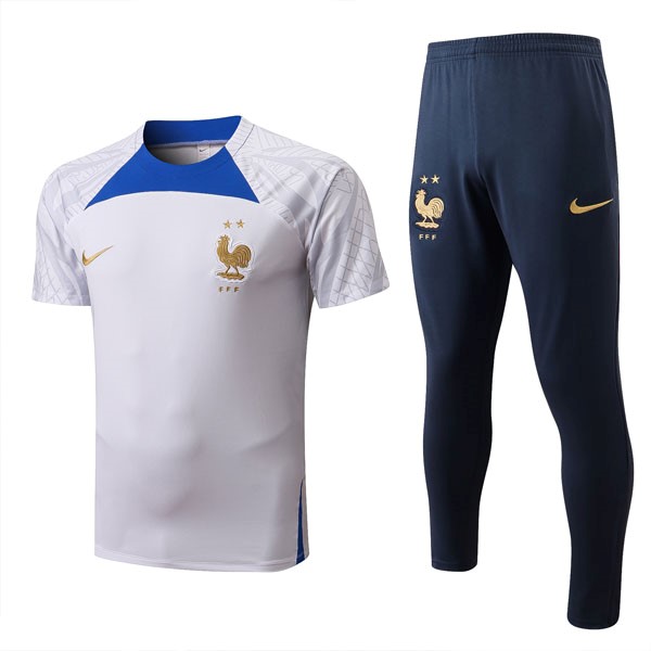 Camiseta Francia Conjunto Completo 2022-2023 Blanco